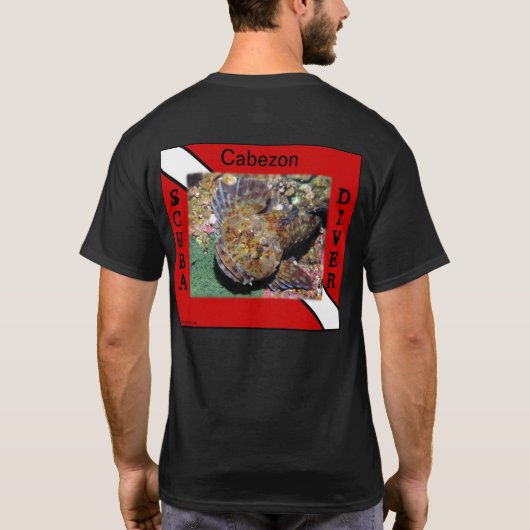 Scuba Diving Cabezon Shirts (Rückseite)