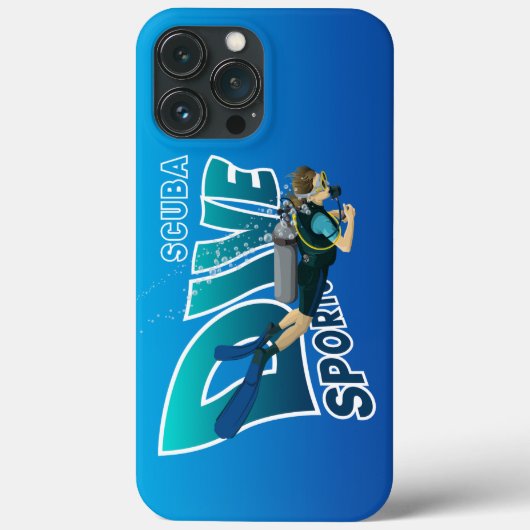 Scuba Diving | Case-Mate iPhone Hülle (Rückseite)