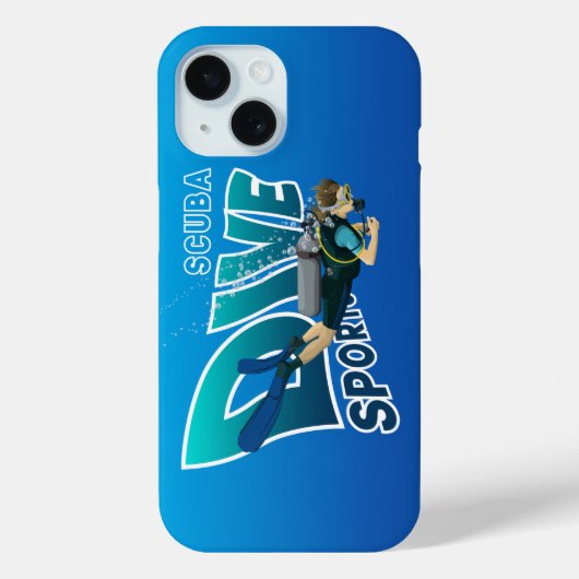 Scuba Diving | Case-Mate iPhone Hülle (Rückseite)