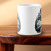 Scuba Diving Cat Vater Kaffeetasse