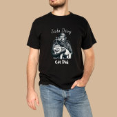 Scuba Diving Cat Vater T-Shirt