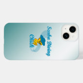 Scuba Diving Chick #3 Case-Mate iPhone Hülle (Rückseite (Horizontal))