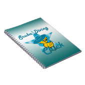 Scuba Diving Chick #7 Notizblock (Rechte Seite)