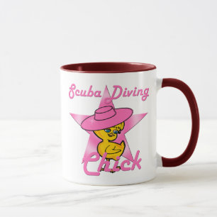 Scuba Diving Chick #8 Tasse