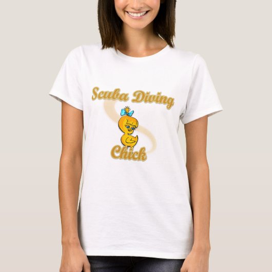 Scuba Diving Chick T-Shirt (Vorderseite)
