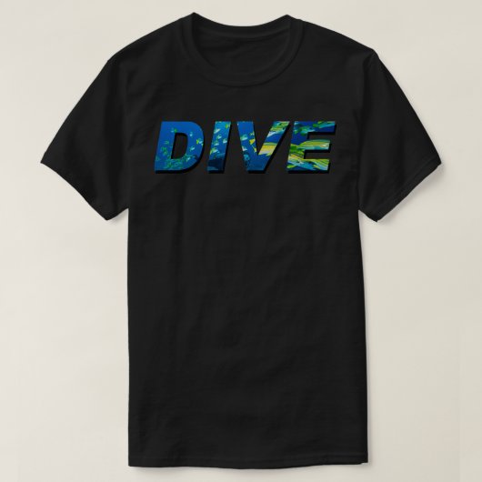 SCUBA DIVING DESIGN T-Shirt (Design vorne)