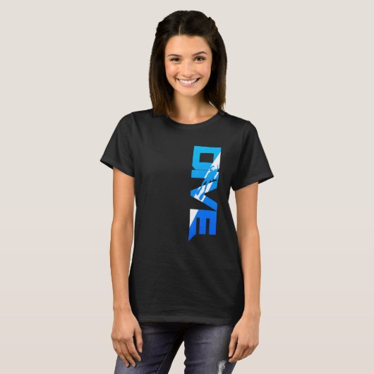 Scuba Diving  Dive T-Shirt (Vorne ganz)