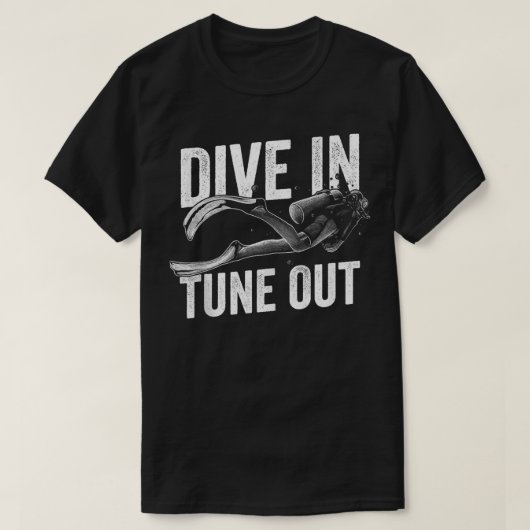 Scuba Diving Diver 18 T-Shirt (Design vorne)