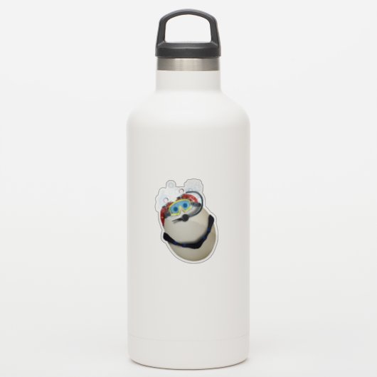 SCUBA Diving Egg Aufkleber (Wassserflasche)