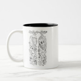 Scuba Diving Flaschen Meereslebewesen Design in sc Zweifarbige Tasse