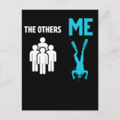 Scuba Diving Funny Diver Postkarte (Vorderseite)