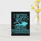 Scuba Diving - Funny Scuba Diver Gift Tank Top Karte (Gelbe Blume)