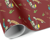 Scuba Diving Geschenkpapier (Rolleneckpunkt)