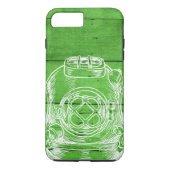 Scuba diving green iPhone 8Plus/7 Plus Case (Rückseite)