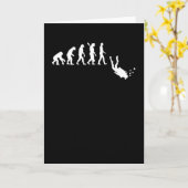 Scuba Diving Heart Beat Karte (Gelbe Blume)