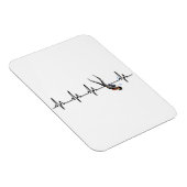 SCUBA Diving Heartbeat Magnet (Rechte Seite)