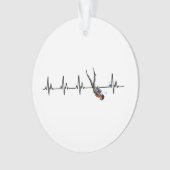 SCUBA Diving Heartbeat Ornament (Vorderseite)