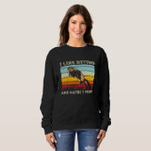 Scuba Diving I Like Diving And Maybe 3 People Sweatshirt (Vorne ganz)