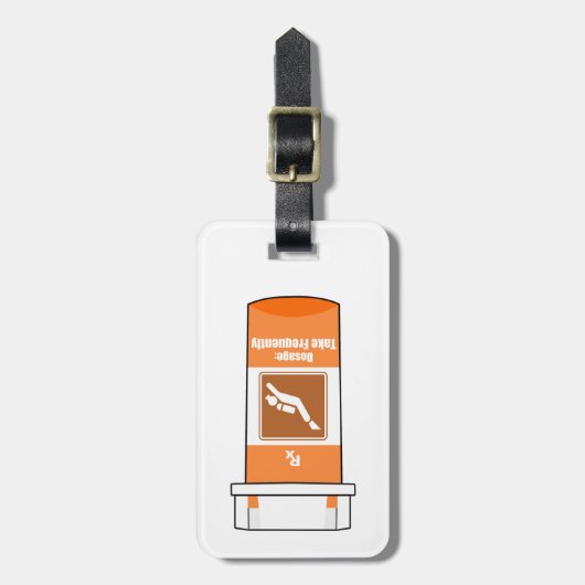 Scuba Diving Is My Drug Gepäckanhänger (Vorderseite vertikal)