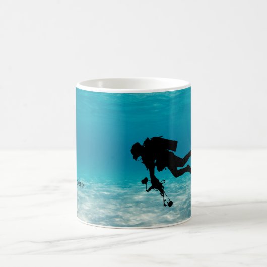 Scuba Diving Kaffeetasse (Mittel)