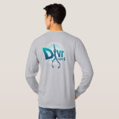 Scuba Diving | Langschläfer T-Shirt (Schwarz voll)