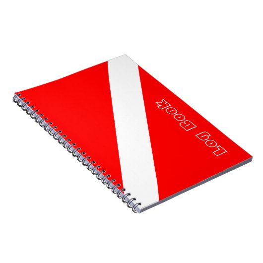 Scuba Diving Log Book Notizblock (Rechte Seite)
