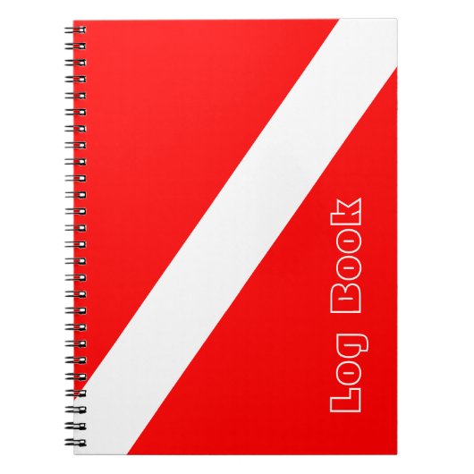 Scuba Diving Log Book Notizblock (Vorderseite)