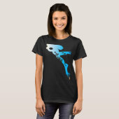 Scuba Diving Marine Diver Aquatic Ocean Dive Reefs T-Shirt (Vorne ganz)