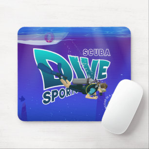 Scuba Diving Mousepad