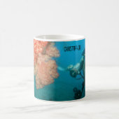 Scuba Diving Personalisiert Kaffeetasse (Mittel)
