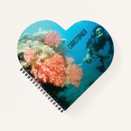 Scuba Diving Personalisiert Notizblock (Vorderseite)