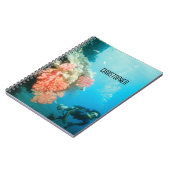 Scuba Diving Personalisiert Notizblock (Linke Seite)