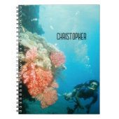 Scuba Diving Personalisiert Notizblock (Vorderseite)
