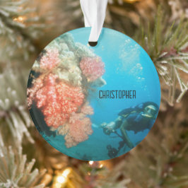 Scuba Diving Personalisiert Ornament