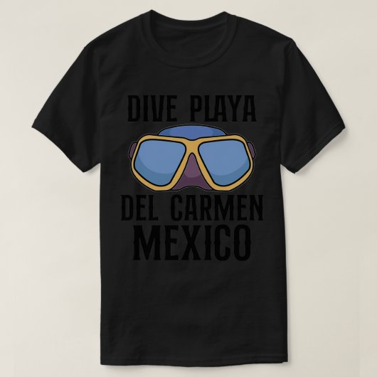 SCUBA DIVING PLAYA DEL CARMEN GIFT IDEE 1 T-Shirt (Design vorne)