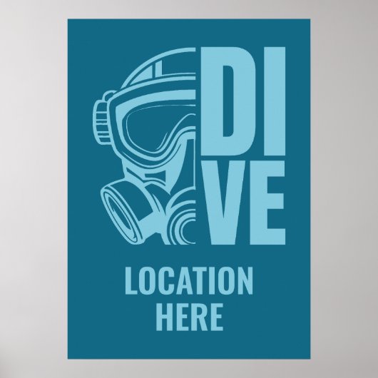 Scuba Diving Poster (Vorne)