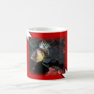Scuba Diving Rockfish Tasse