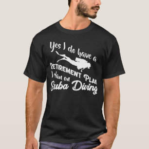 Scuba Diving Ruhestand Ruhetaucher T-Shirt