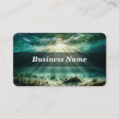 Scuba Diving / Schnorcheln Business Card Visitenkarte (Vorderseite)