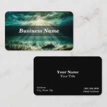Scuba Diving / Schnorcheln Business Card