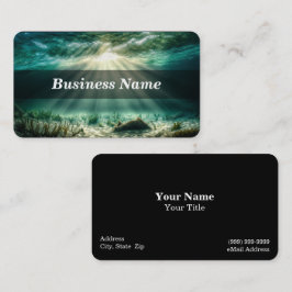 Scuba Diving / Schnorcheln Business Card Visitenkarte