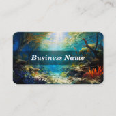 Scuba Diving / Schnorcheln Business Card Visitenkarte (Vorderseite)