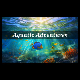 Scuba Diving / Schnorcheln Business Card Visitenkarte