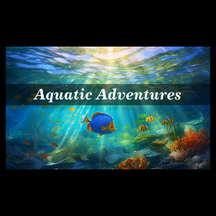 Scuba Diving / Schnorcheln Business Card Visitenkarte