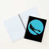 Scuba Diving Silhouette Notizblock (Innenseite)
