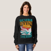 Scuba Diving Snorkeling Underwater Diving 1 Sweatshirt (Vorne ganz)