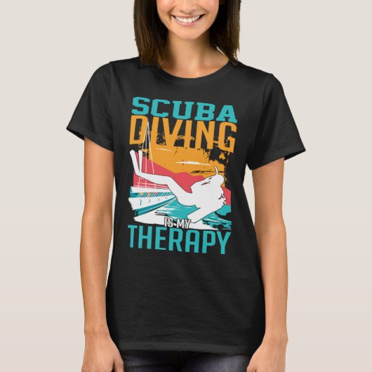 Scuba Diving Snorkeling Underwater Diving 1 T-Shirt (Vorderseite)