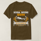 Scuba Diving Son Weihnachtsgeschenk oder Geburtsta T-Shirt (Design vorne)