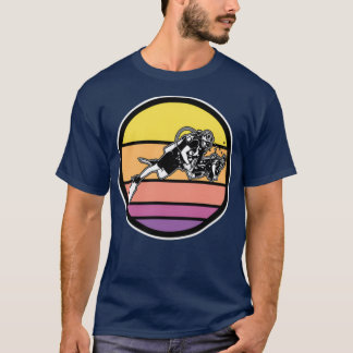 Scuba Diving Synthwave T-Shirt