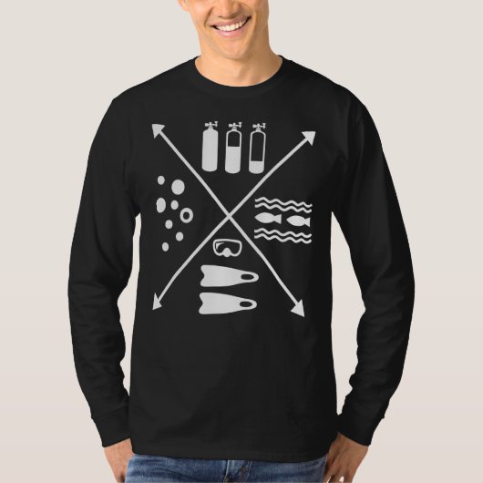 Scuba Diving T-Shirt (Vorderseite)
